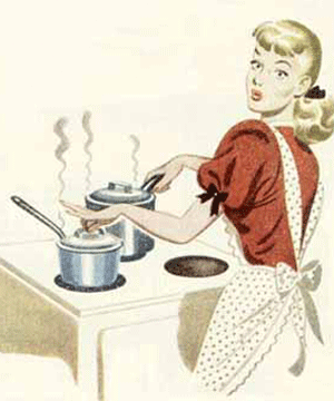 Zayıflamaya hizmetçi mutfak aletleri  